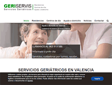 Tablet Screenshot of geriservis.com
